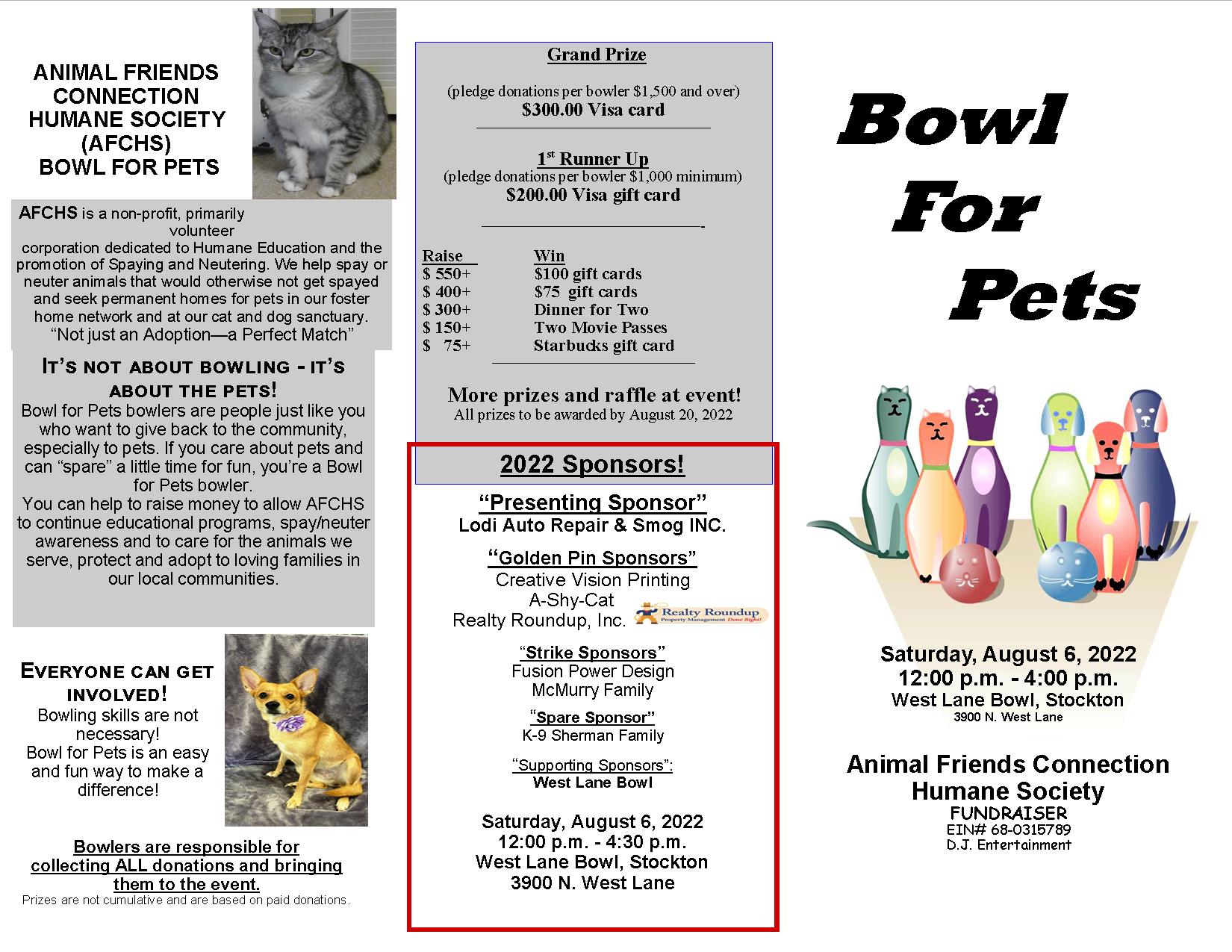 Bowl For Pets brochure full 2022